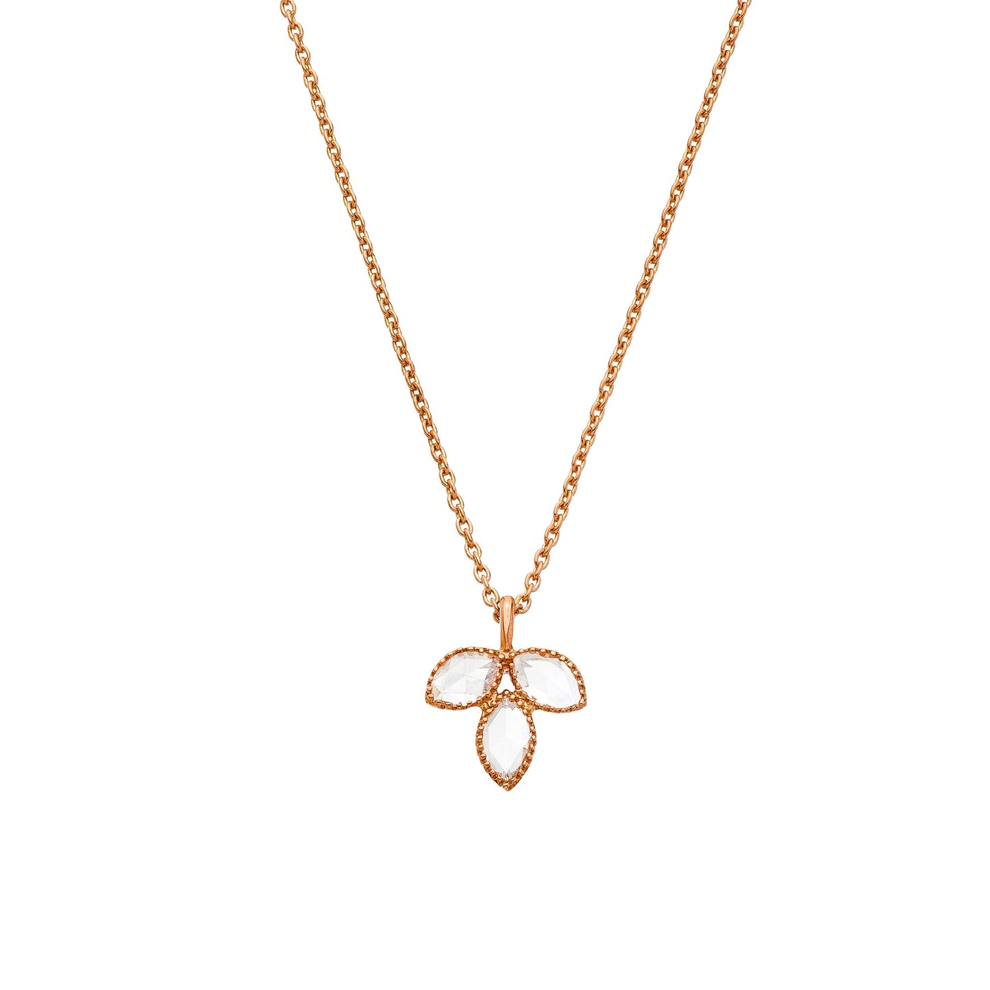 Lilah White Diamond Necklace