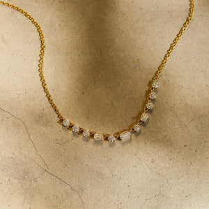 Madison White Diamond Necklace