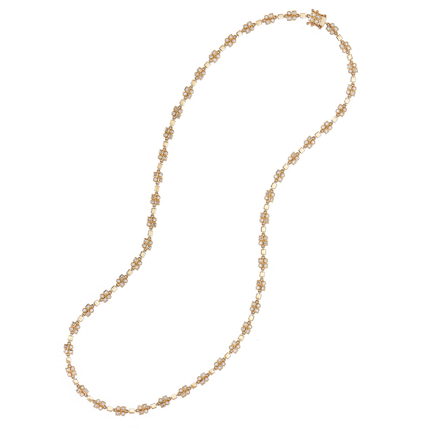 Kate White Diamond Necklace