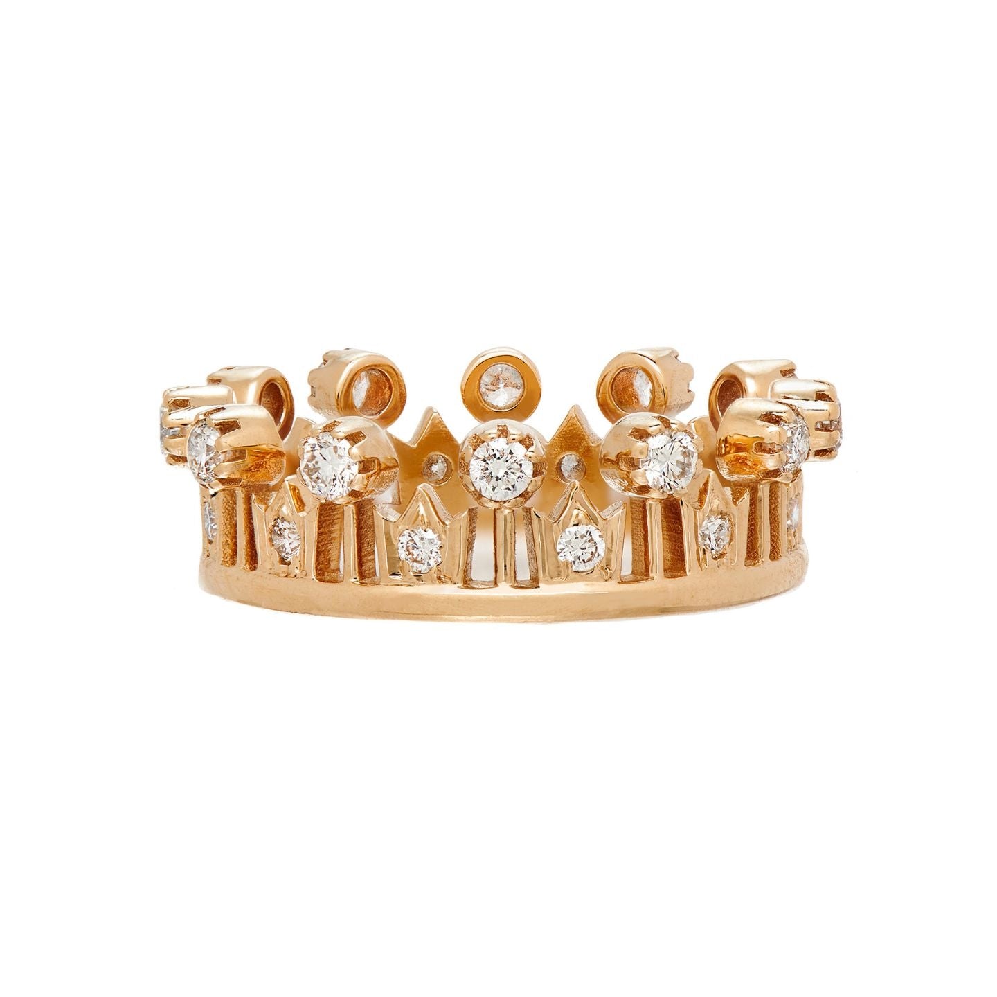Rani White Diamond Band