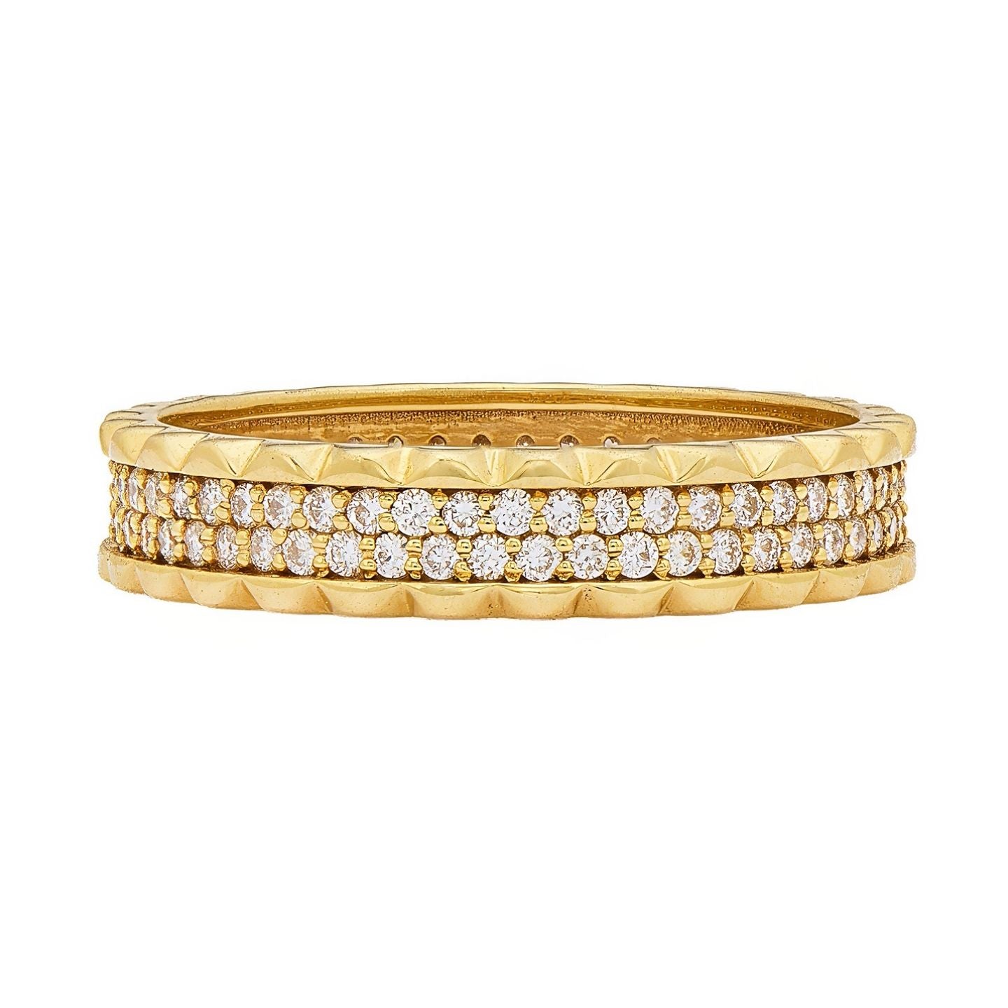 Luisa White Diamond Band