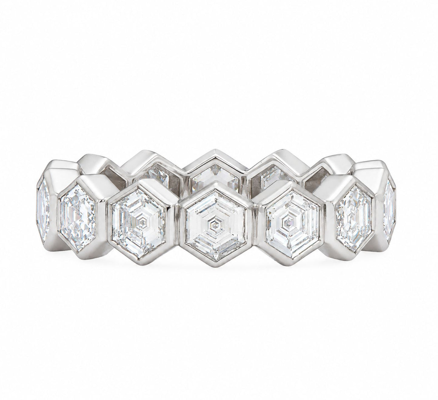Hope Small White Diamond Band