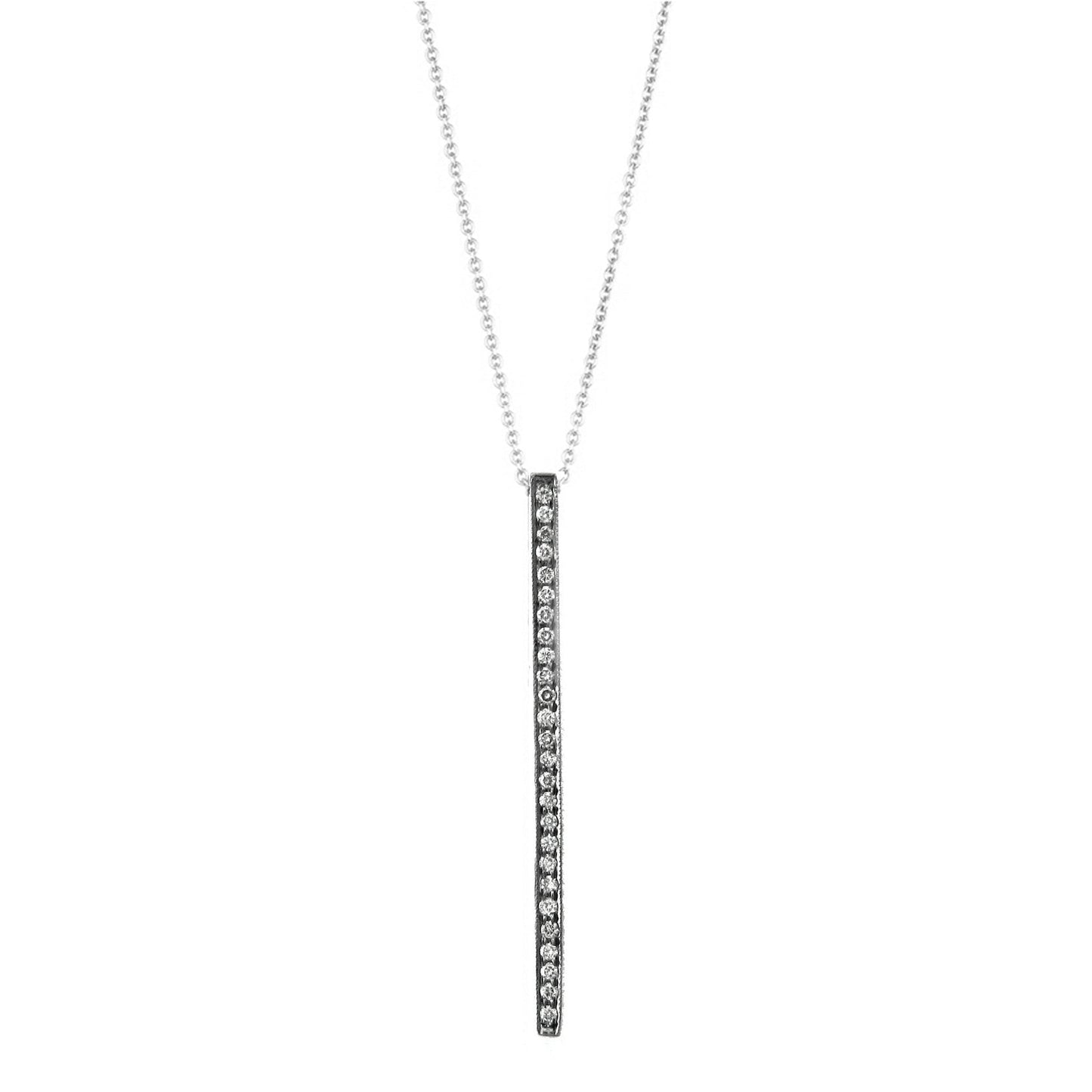 Alice White Diamond Necklace