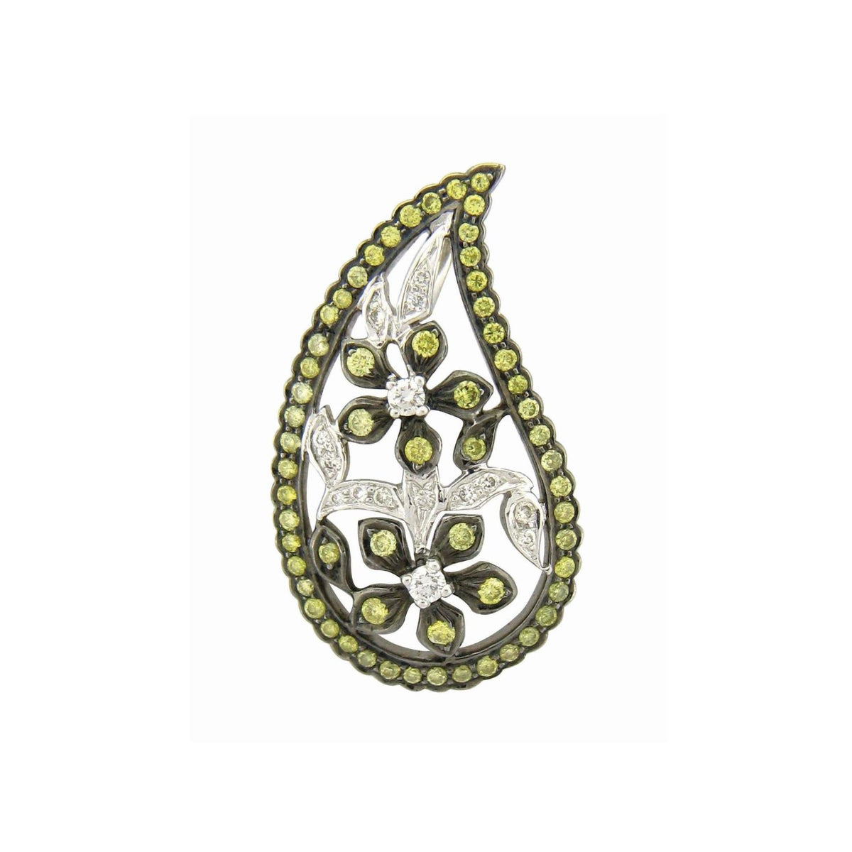 Paisley Lace Pendant