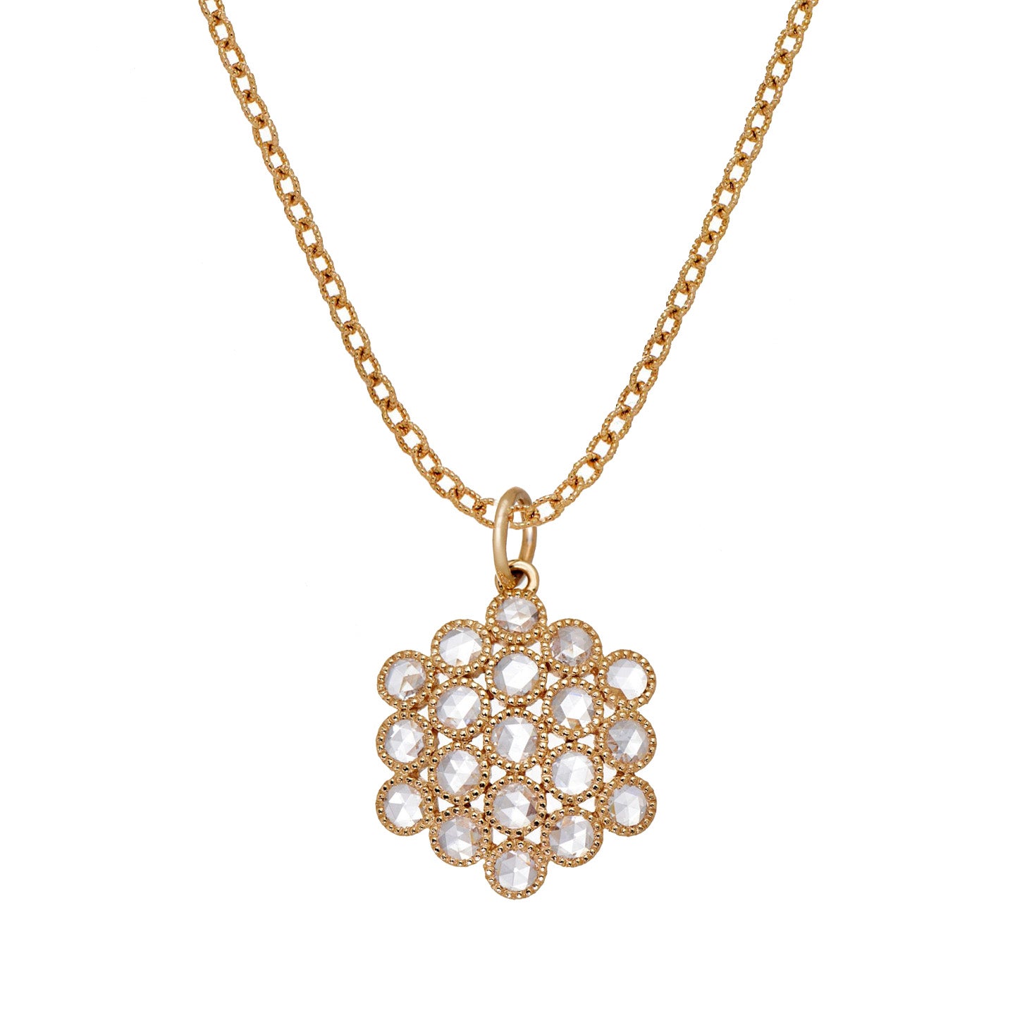 Josephine White Diamond Pendant