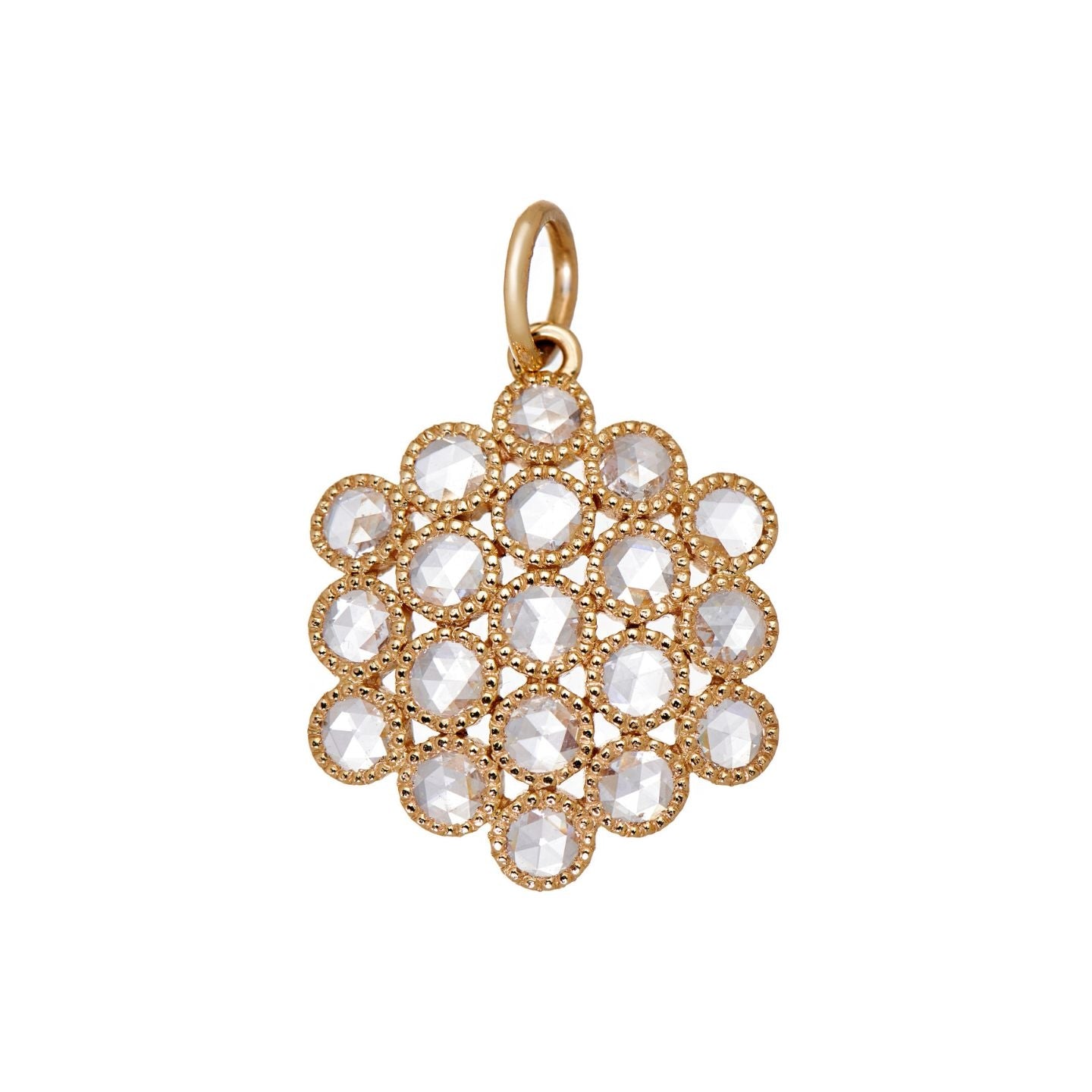 Josephine White Diamond Pendant