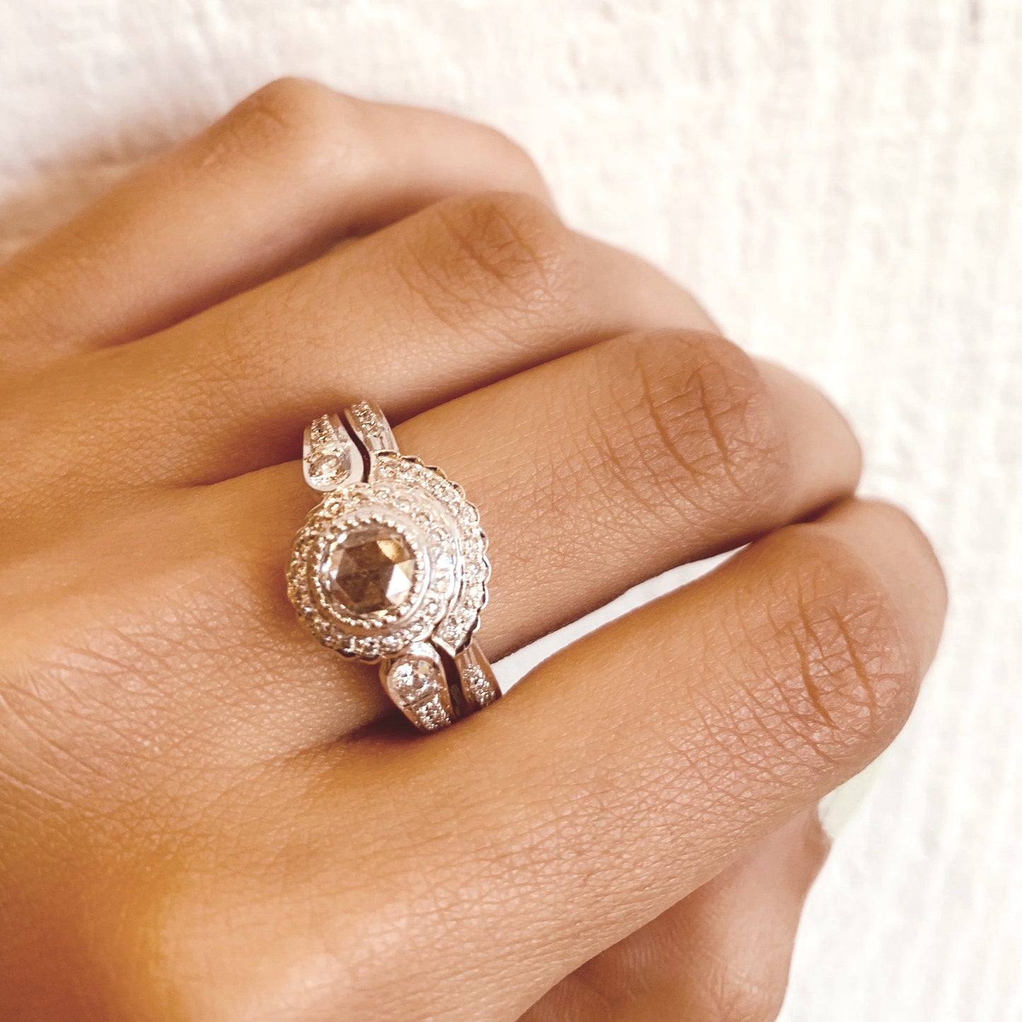 True Romance White Diamond Ring