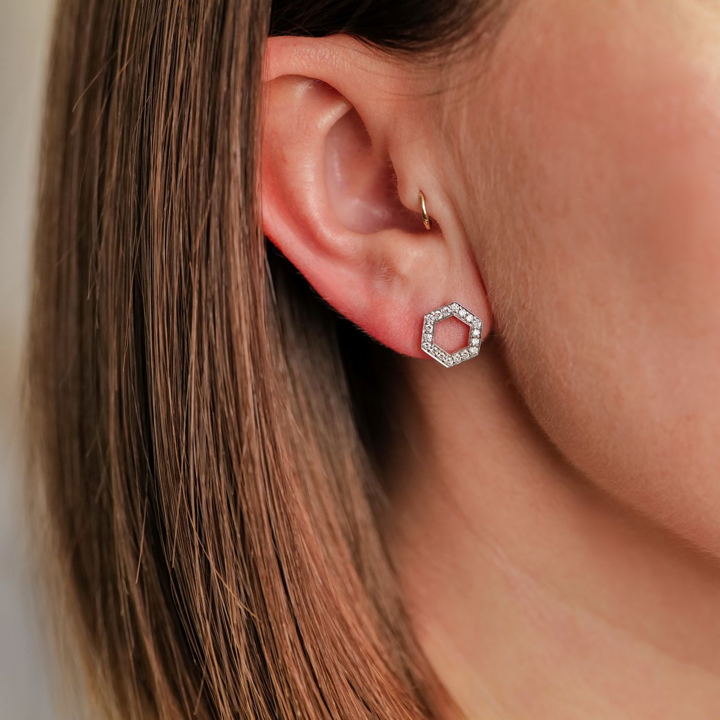 Stella Diamond Stud Earrings