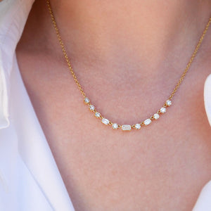 Madison White Diamond Necklace