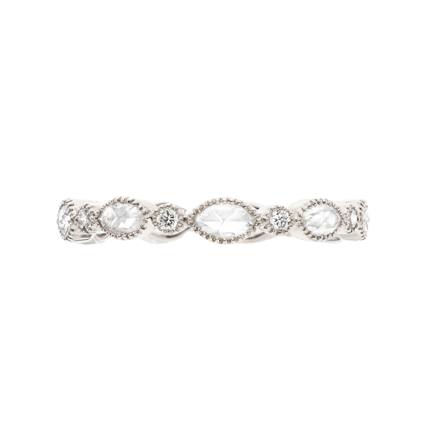 Amara White Diamond Band