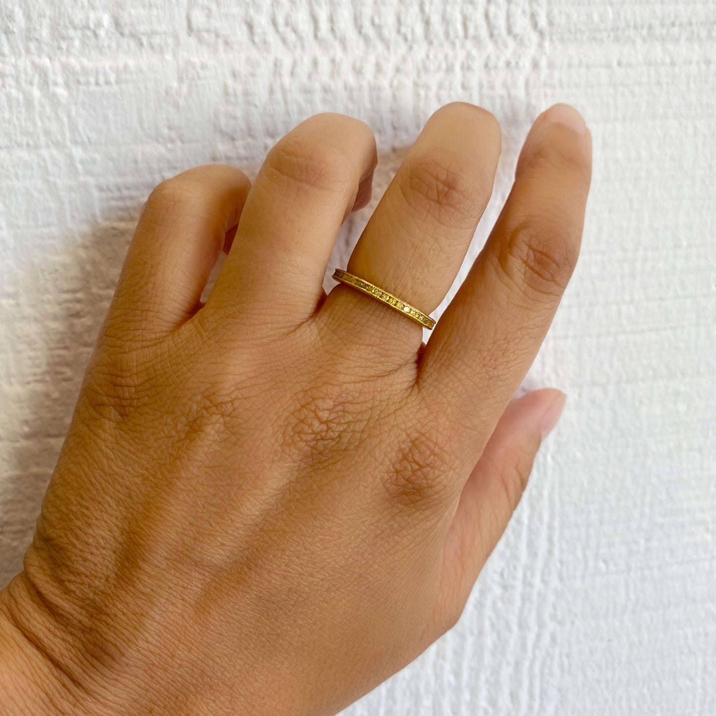 Channel Yellow Diamond Band