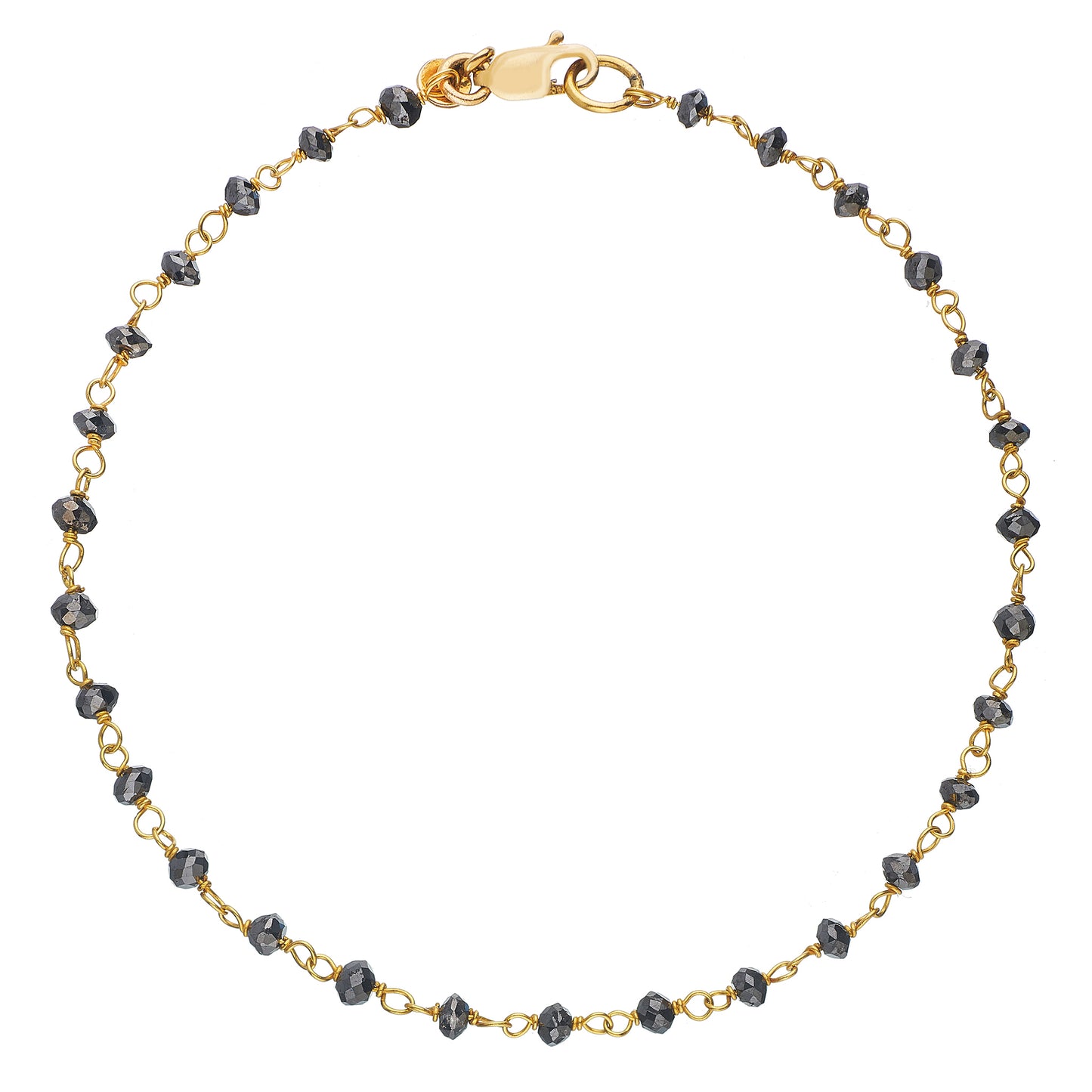 Jillian Black Diamond Bracelet