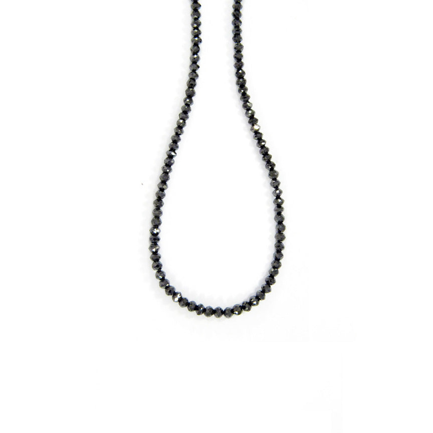 Noir Large Black Diamond Necklace