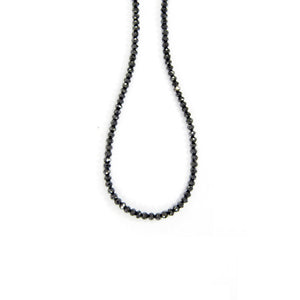 Noir Large Black Diamond Necklace