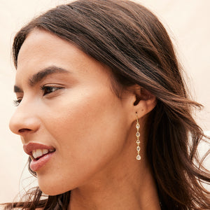 Leanne White Diamond Earrings
