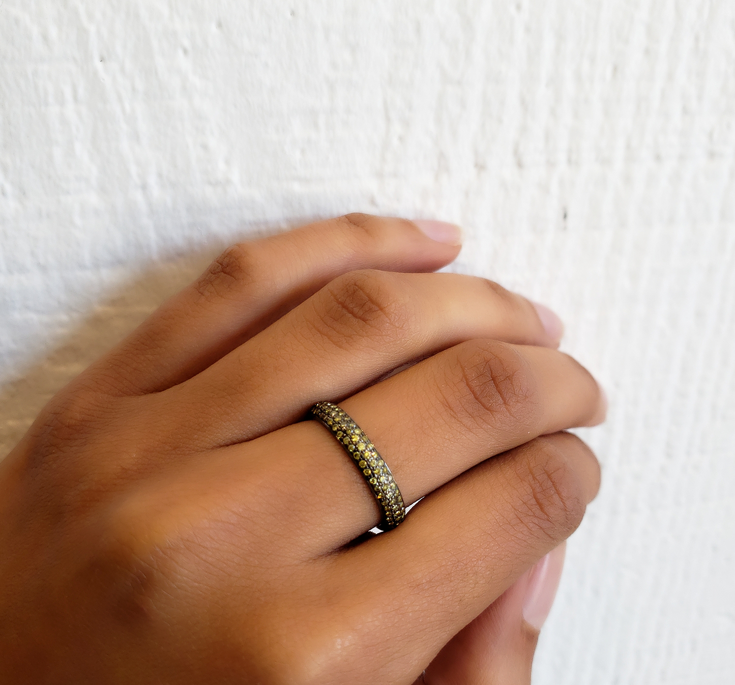 Tire Green Diamond Band