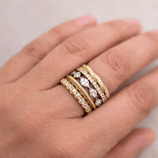 My Stack My Story | How I Style My Stacking Rings with My Cartier Bands