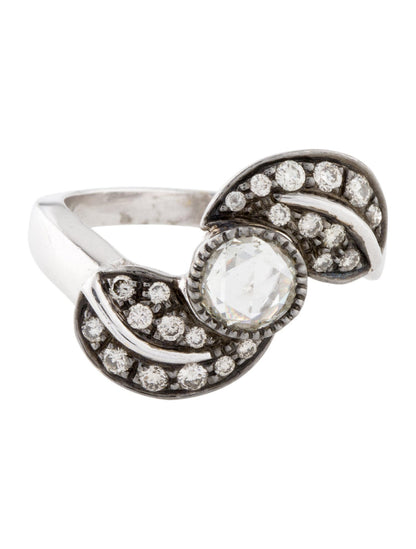 Vintage Leaf Ring