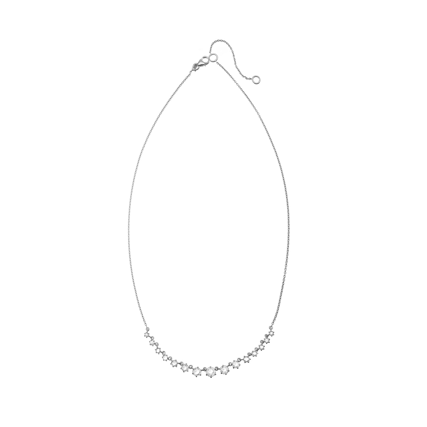 Alexa White Diamond Necklace