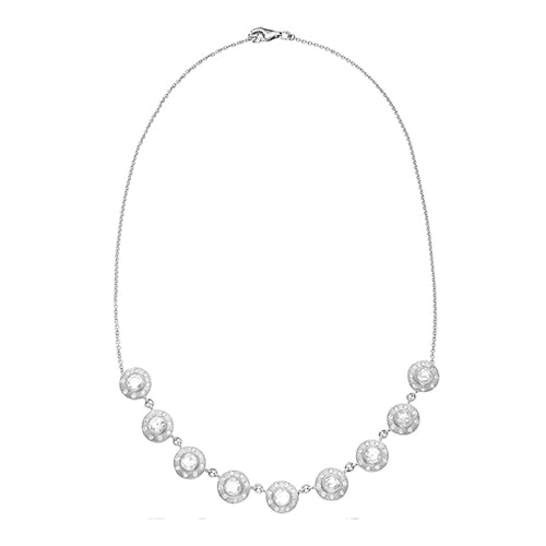 Dunes Classic White Diamond Midi Necklace