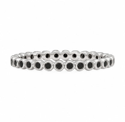 Mini Black Diamond Bezel Band