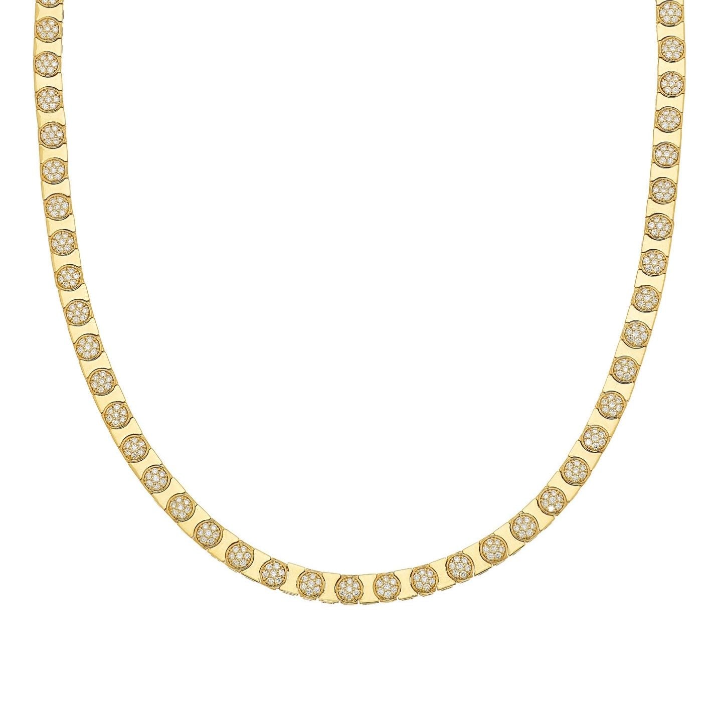 Cleo White Diamond Necklace