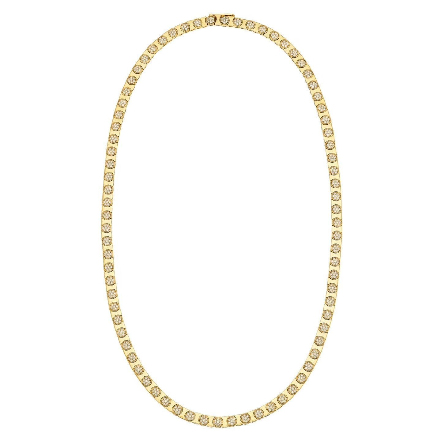 Cleo White Diamond Necklace
