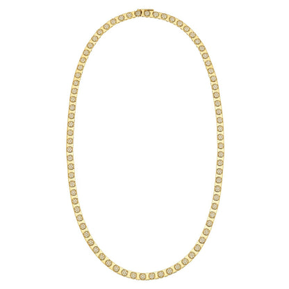 Cleo White Diamond Necklace