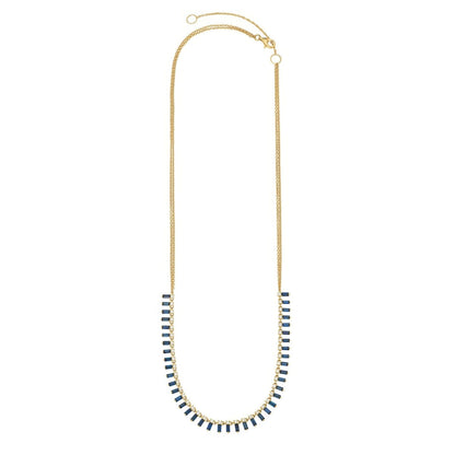 Zeena Blue Sapphire Necklace