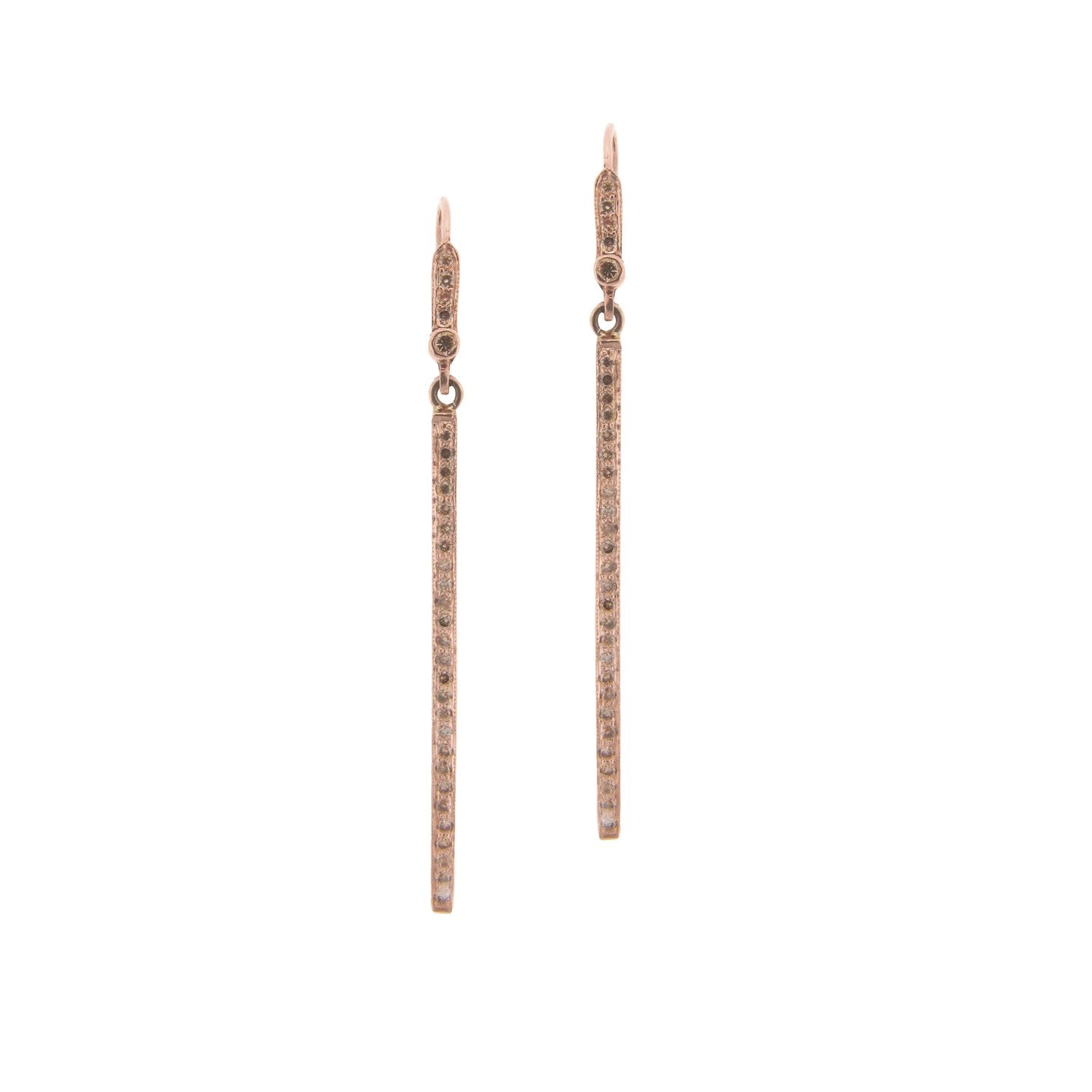 Alice Champagne Diamond Earrings