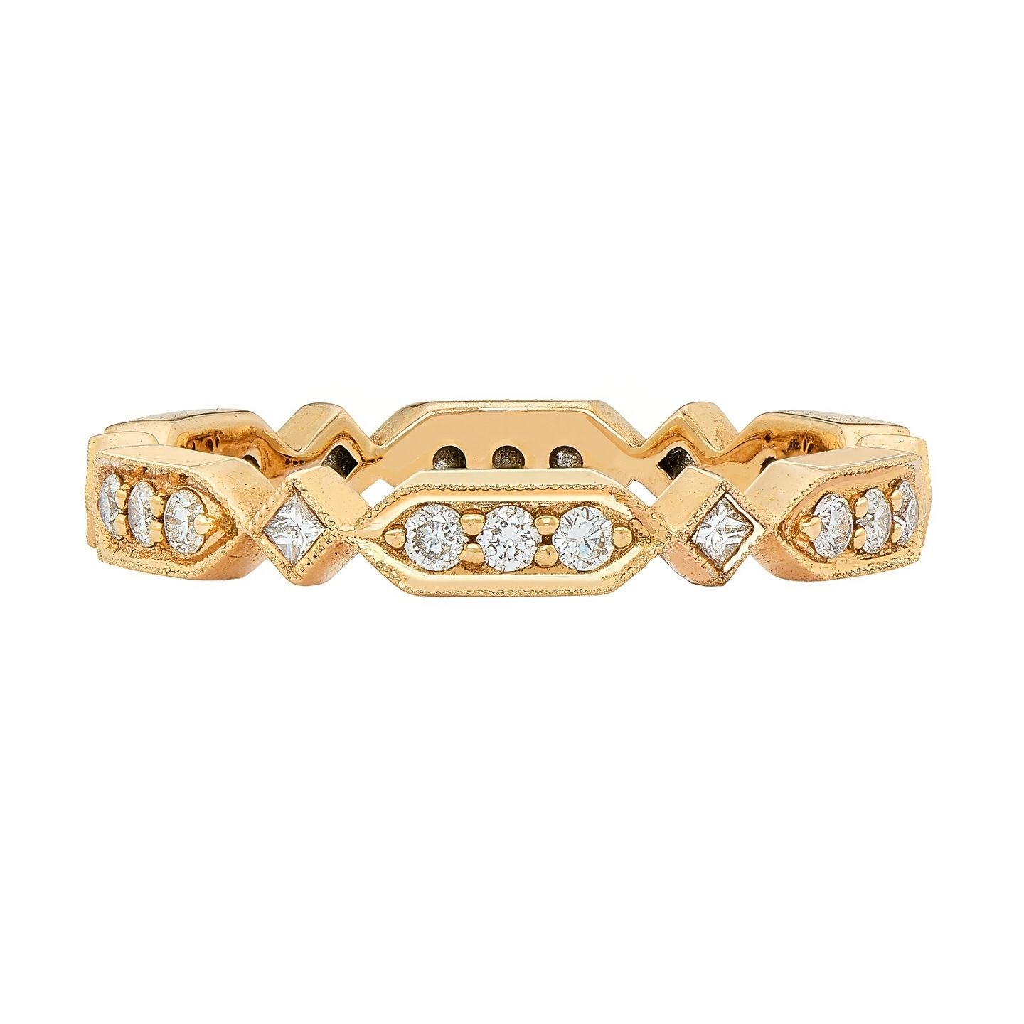 Charlotte White Diamond Band