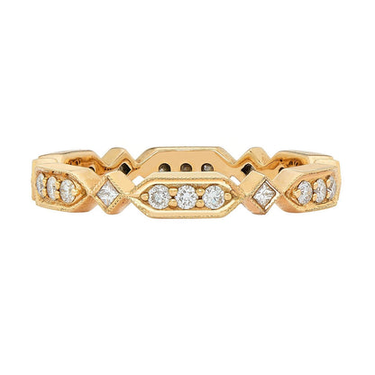 Charlotte White Diamond Band