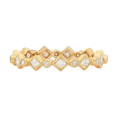 Catherine White Diamond Band