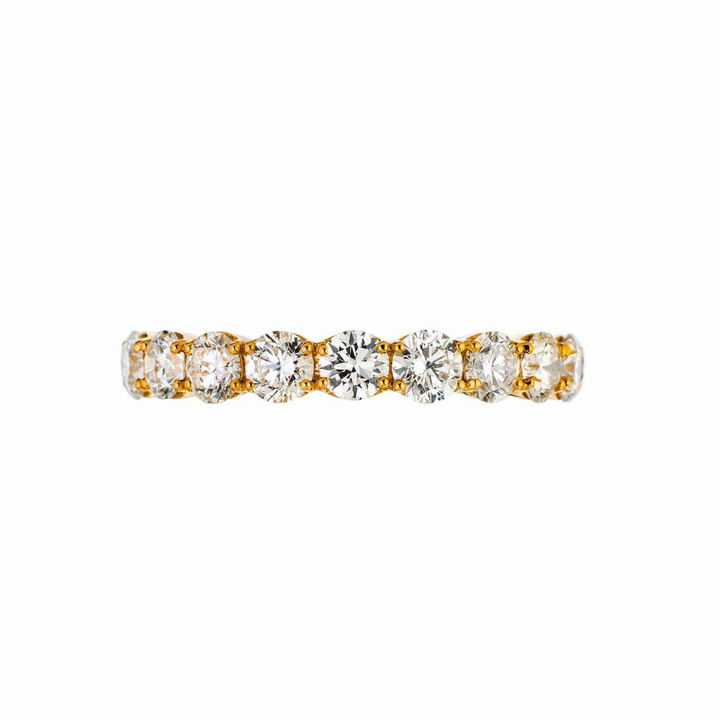 Molina White Diamond Band