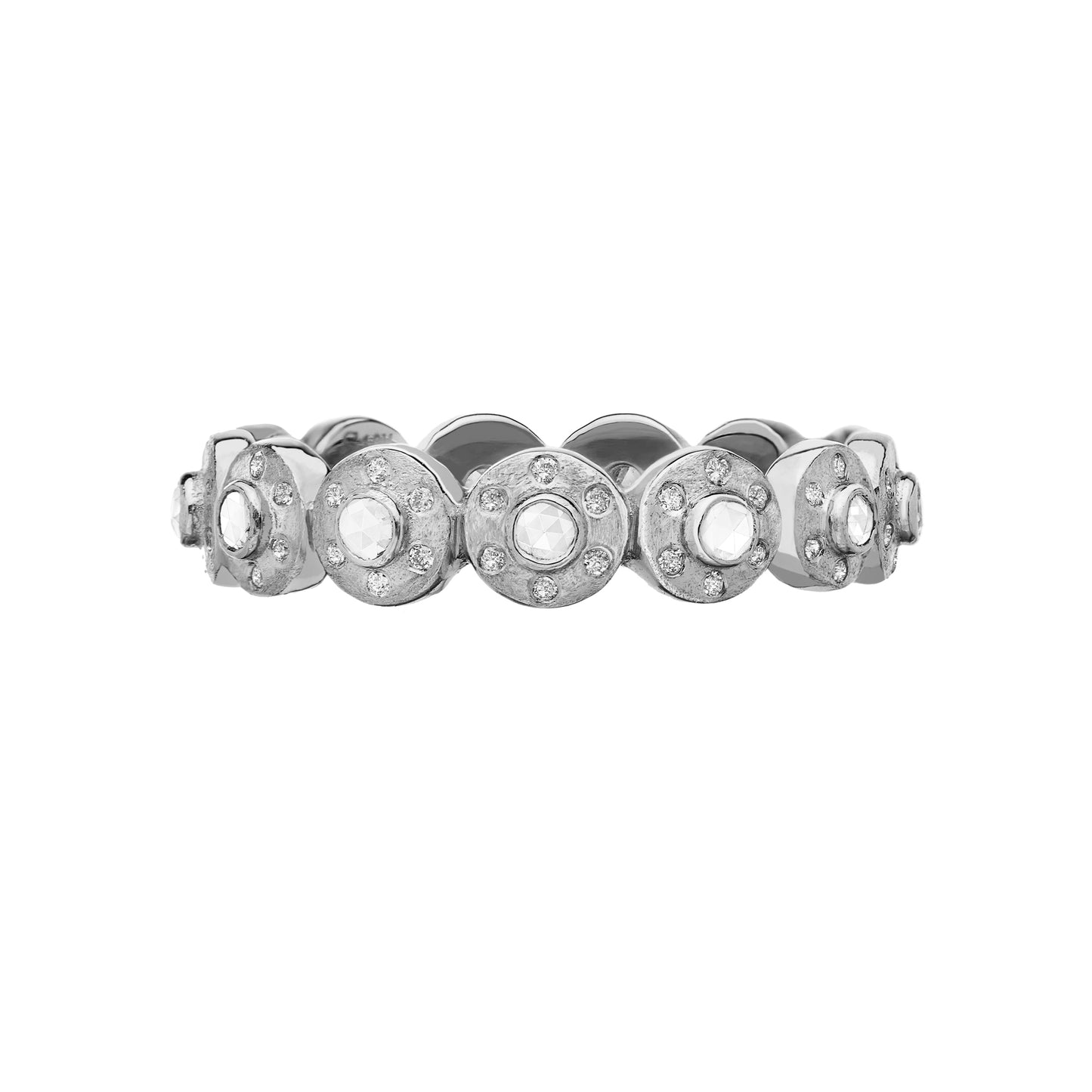 Dunes Classic White Diamond Band