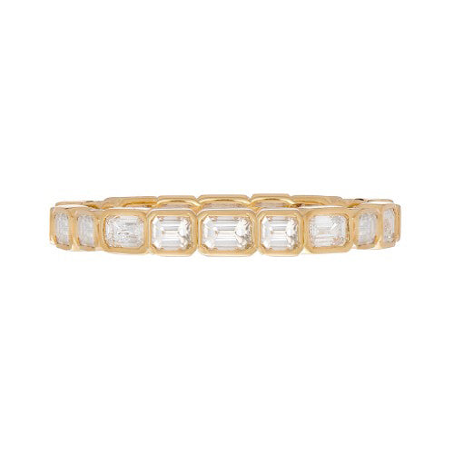 Nea East West White Diamond Band