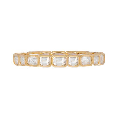 Nea East West White Diamond Band