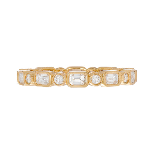 Myra White Diamond Band