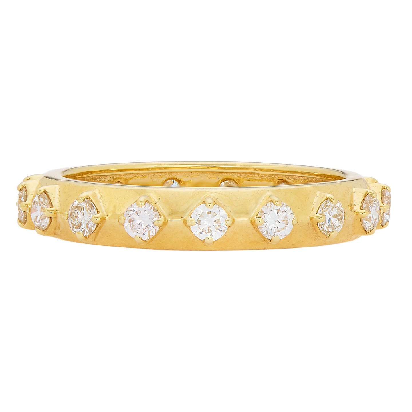 Margaux White Diamond Band