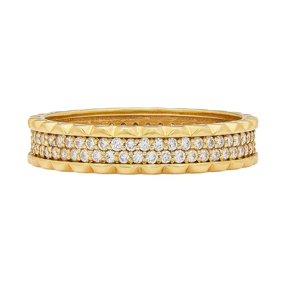 Luisa White Diamond Band