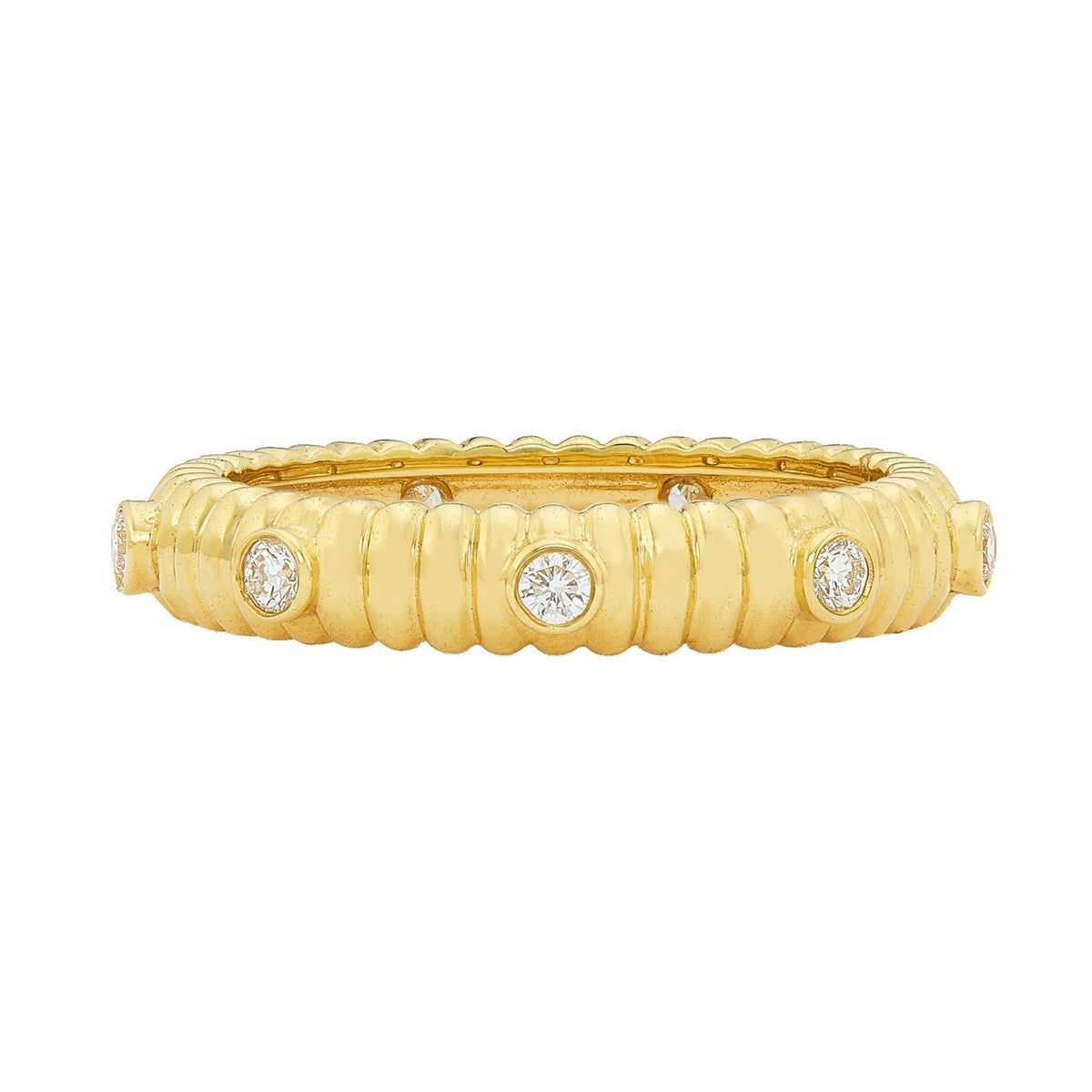 Quinn White Diamond Band