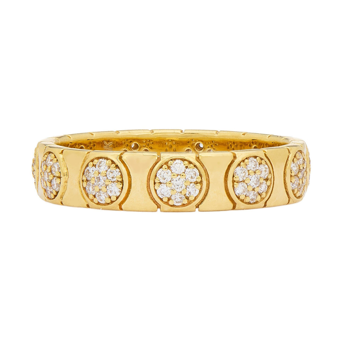Cleo White Diamond Band
