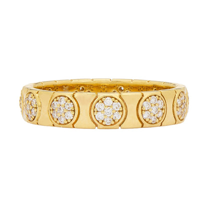 Cleo White Diamond Band