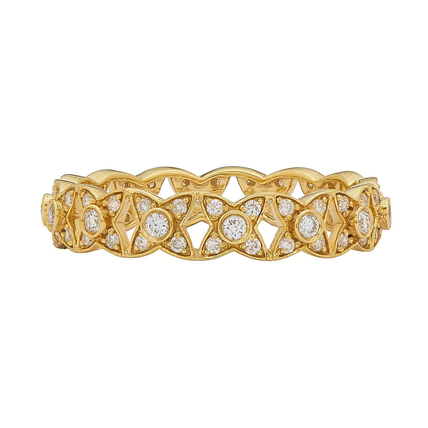 Lumiere White Diamond Band