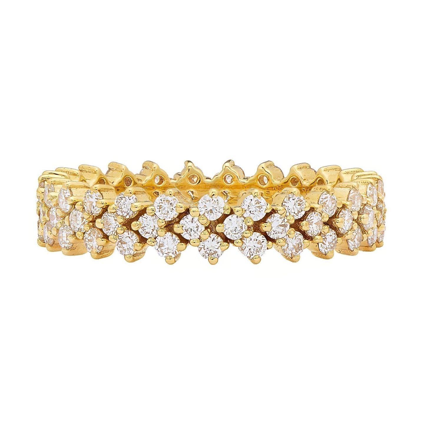 Vida White Diamond Band