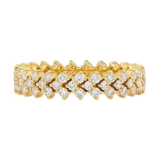 Vida White Diamond Band