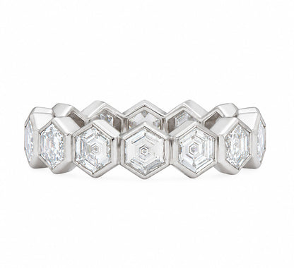 Hope Small White Diamond Band