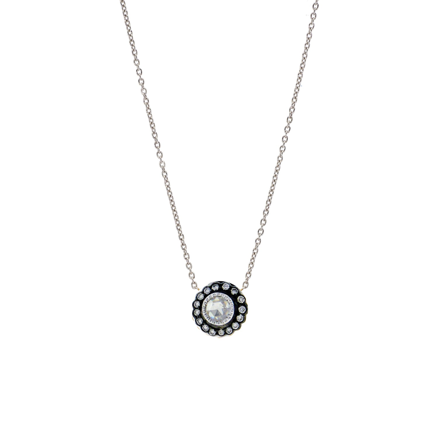 True Romance White Diamond Necklace