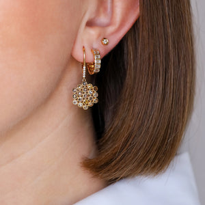 Josephine Multi-Color Diamond Drop Earrings