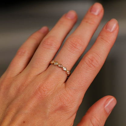 Anna White Diamond Band